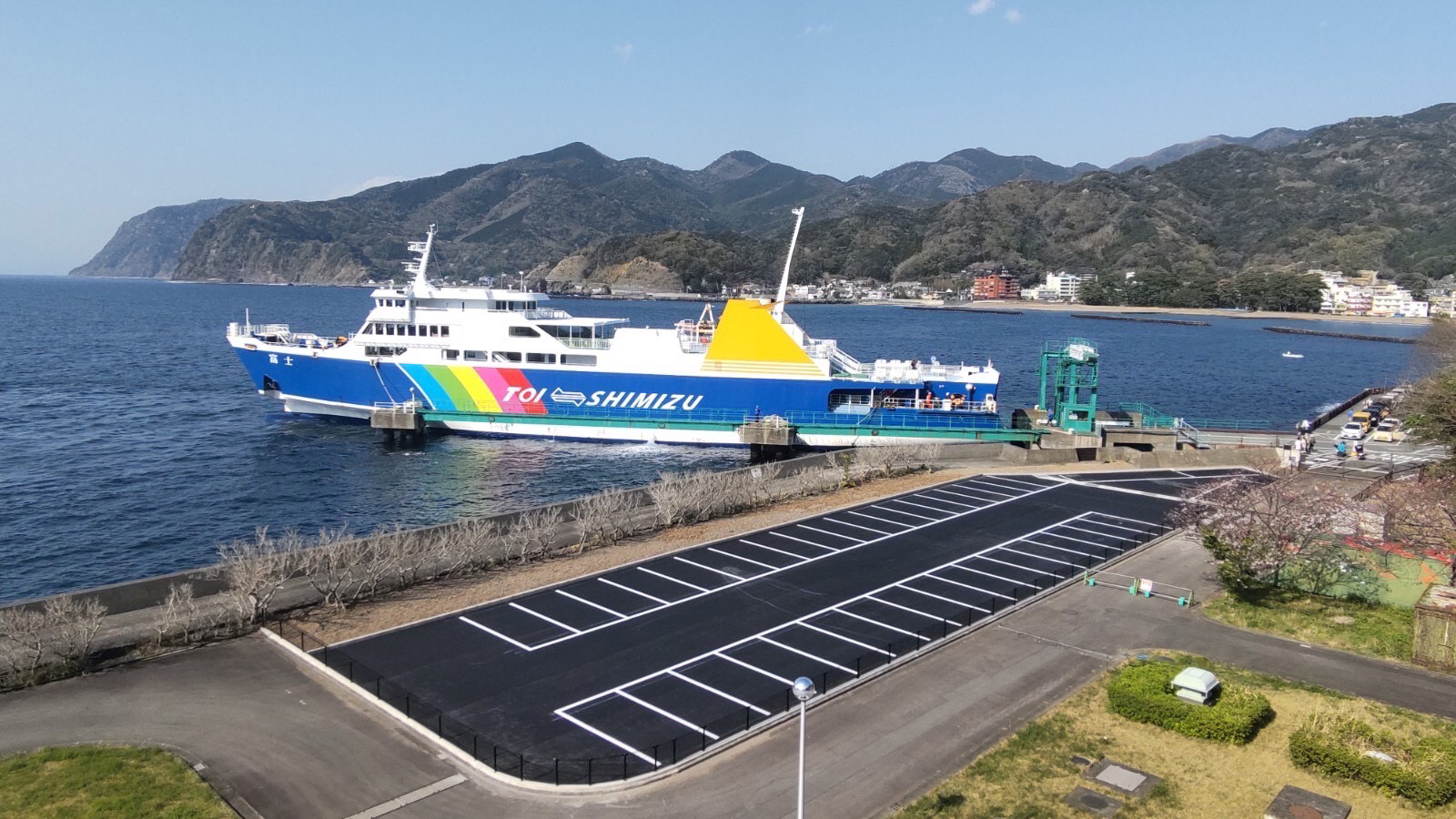 土肥港駐車場